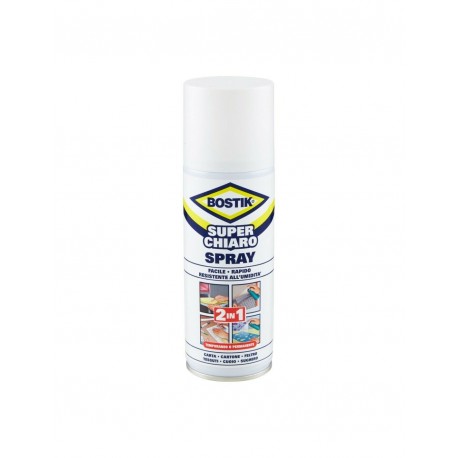 Bostik colla a contatto super chiaro latta 400 ml