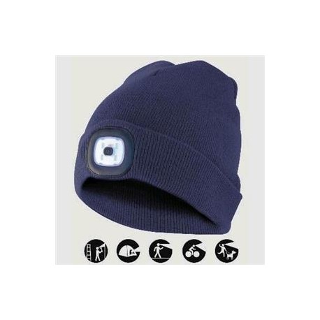 CAPPELLINO BLU NAVY CON LED FRONTALE 5392718